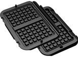 TEFAL Waffelplatten "XA7308 OptiGrill", schwarz, B/H/T: 11,2cm 26,8cm x 33,6cm, Backbleche, für 4in1 und 2in1 Modelle, Zubereitung von Belgischen Waffeln, Waffelplatten