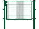Zauneinzeltür ALBERTS "Flexo", grün, B:150cm H:100cm, Stahl, Tore, Zauneinzeltür, 150 cm Breite, in versch. Höhen