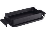 Backeinsatz TEFAL "XA7358 OptiGrill Backschale XL", schwarz, B:23cm H:7,8cm T:52cm, Aluminiumguss, Küchenmaschinen-Einsätze, Backeinsatz, komp. mit OptiGrill 2in1 XL, antihaftbeschichteter Alu-druckguss
