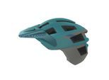 Fahrradhelm CRATONI "MTB FahrradhelmAllSet Pro Jr. türkis/anthrazit matt", blau (türkis), Helme, Kinder, 100% Erzeugnis unbest Zusammensetzg EuZ., Fahrradhelm