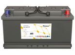 Solarakkus PHAESUN "Eco Store 100", grau, B:17,1mm H:23,6mm T:35,2mm, Akkumulatoren, Solarakkus, 100 Ah (C100), 85 Ah (C20), 12 VDC