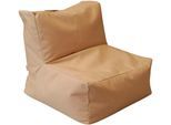 Sitzsack DEHLER "Luise Kids Outdoor", orange (orange meliert), Sitzsäcke, Kinder, B/H/T: 60cm x 60cm x 65cm, Polyester, Sitzsack, Made in Germany, B:60cm H:60cm T:65cm