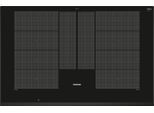 SIEMENS Induktions-Kochfeld "EX851LYV5E", schwarz, B:80,2cm H:5,1cm T:52,2cm, Kochfelder, Erweiterbare Kochzone dank varioInduktion Plus, Induktions-Kochfeld