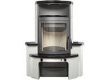 Kaminofen HARK "»Avenso GT ECOplus 8 kW«", schwarz (titanfarben), Kaminöfen, Kaminofen, Cr.Weiß/M.Schwarz, mit EcoPlus Filter