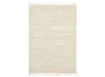 Teppich Gr. 7, beige (natur), B:70cm H:5mm L:250cm, Baumwolle, Teppiche, Teppich