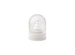 Weihnachtsfigur "Schneekugel Winter Glow ø 11 cm beige", beige, LIKE. BY VILLEROY & BOCH, Dekofiguren, Weihnachtsfigur