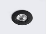HEITRONIC LED Einbaustrahler "DL6809", schwarz, 1, Ø 7,9cm H: 3,4cm, 1 Stk., Leuchten, Einbaulampe, Einbauleuchte, LED-Downlight, schwenk- und dimmbar, LED Einbaustrahler