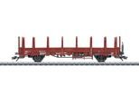 Güterwagen MÄRKLIN "Rungenwagen DB - 4694", rot (rot, schwarz), Modelleisenbahn-Fahrzeuge, Kinder, Kunststoff, Metall, Güterwagen, Made in Europe