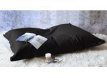 Sitzsack KINZLER "XXL Outdoorfähig", schwarz, B:140cm H:20cm T:180cm, Polyester, Sitzsäcke, Sitzsack, Uni Farben, Outdoor geeignet, ideal im Wohnzimmer & Kinderzimmer