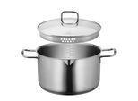 Topf-Set MÄSER "Sanvito", silber, Töpfe, Topf-Set