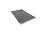 Teppich Gr. 5, grau (anthrazit), B:120cm H:5mm L:180cm, Baumwolle, Teppiche, Teppich