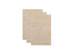 Gästehandtuch VILLEROY & BOCH "Gästetuch Gästetuch One 3er Pack" Gr. S, braun (hellbraun), B:30cm, Obermaterial: 100% Baumwolle CO., Handtücher, Gästehandtuch