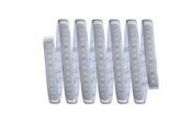 PAULMANN LED-Streifen "MaxLED 1000 Stripe 2,5m IP44 Cover 2700K 29W 24V Silber Kunststoff", silber (silberfarben), Flammen 1 Stk., Gesamtlänge 2,5m, Lichterketten, LED-Streifen