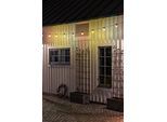 KONSTSMIDE LED-Lichterkette "Weihnachtsdeko aussen", schwarz, Dioden 20 Stk. Flammen 20 Stk., Gesamtlänge 19,5m, Lichterketten, LED Biergartenkette, 20 bunte Birnen / 160 warm weiße Dioden, LED-Lichterkette