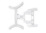 HAMA TV-Wandhalterung "TV-Halterung, schwenkbar,vollbeweglich,81-165 cm (32"-65"),43",50",55", weiß, Gerätehalterungen, TV-Wandhalterung