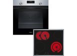 CONSTRUCTA Backofen-Set "CX5BS610", Energieeffizienz: A+, schwarz (schwarz, edelstahl), Herdsets, Backofen-Set