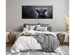 Leinwandbild BÖNNINGHOFF, farbe bild(er): schwarz, B:140cm H:60cm T:1,8cm, Canvas, MDF, Bilder, Leinwandbild