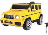 Elektro-Kinderauto JAMARA "Ride-on Mercedes-Benz AMG G 63", gelb, Elektro-Kinderfahrzeuge, KinderB:62cm H:54cm T:106cm, Elektro-Kinderauto, B:62cm H:54cm T:106cm