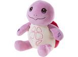 Kuscheltier HEUNEC "Musiledi, Schildkröte violett", lila (violett), Plüschfiguren, KinderB:23cm H:20cm, Kuscheltier, mit Nachtlichtfunktion und Schlaflied, B:23cm H:20cm