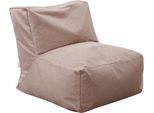 Sitzsack DEHLER "Luise Kids Indoor", rosa (blush), Sitzsäcke, Kinder, B/H/T: 60cm x 60cm x 65cm, Polyester, Sitzsack, Made in Germany, B:60cm H:60cm T:65cm