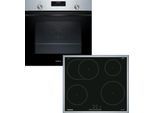 CONSTRUCTA Backofen-Set "CX5BI610", Energieeffizienz: A+, schwarz (edelstahl, schwarz), Herdsets, Backofen-Set