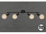 BRILONER LEUCHTEN LED Deckenleuchte "PEARL", schwarz (weiß, neutral), Leuchten, LED Deckenleuchte