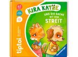 Kinderbuch RAVENSBURGER "tiptoi Bildergeschichten über den Umgang mit Gefühlen", bunt, B:17,2cm H:16,7cm, Bücher, Kinderbuch, - Kira Katze und die Sache mit dem Streit; Made in Europe