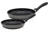 Pfannen-Set KRÜGER "Aluguss Pfannenset Potsdam, 2 tlg.", grau, Ø:20,28cm, Pfannen, Pfannen-Set, für Induktions-Kochfelder geeignet