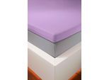 Spannbettlaken BELLANA "bellana deluxe für Topper, mit Elasthan, Premium Jersey 230 g/m²", krokus, 1 Stk., Jersey, 140x200 140x210 140x220 150x200 150x210 150x220 160x200 160x210 160x220 10cm, Jersey, Obermaterial: 95% Baumwolle, 5% Elasthan (LYCRA), Bettlaken, Spannbettlaken, mit 5% Elasthan, für Topper mit 4-10cm Höhe, bügelfrei, faltenfrei