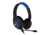SADES Gaming-Headset "Shaman SA-724 Gaming Headset, schwarz/blau, USB, kabelgebunden", blau, B:17,7cm H:15,9cm T:7,8cm, Kopfhörer, Stereo, Over Ear, PC, PST, XBox, Nintendo Switch, VR, Phone, Gaming-Headset