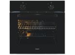 EXQUISIT Einbaubackofen "EBE255-U-020", Energieeffizienz: A, schwarz, B:59,5cm H:59,5cm T:53cm, Backöfen, Perfekt für den Alltag – einfach backen, grillen & Aufläufe genießen, Einbaubackofen