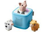 TONIES Lautsprecher "Toniebox 2 Starter Set My First Tonies Bauernhof", himmelblau, B:13cm H:12,6cm T:13cm, Lautsprecher, Lautsprecher