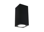 LED Außen-Wandleuchte PAULMANN "Flame IP44 eckig 58x75mm 3000K 2x3,5W 2x260lm 230V Aluminium", grau (anthrazit), B:5,8cm H:12,8cm T:7,5cm, Leuchten, LED Außen-Wandleuchte, IP44