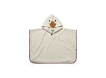 Kapuzenhandtuch STERNTALER "Badeponcho ENTE Edda", beige (ecru), 1 Stk., Frottee, Handtücher, Kapuzenhandtuch