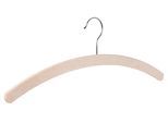 Kleiderbügel PIEPERCONCEPT "100c", beige (natur), B:42cm H:15cm T:1cm, Massivholz, Metall, Kleiderbügel, Kleiderbügel