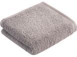 Handtuch VOSSEN "Vegan Life", gelb (shadow), B:50cm L:100cm, Webfrottier, Obermaterial: 100% Baumwolle, Handtücher, Handtuch, 100% vegan