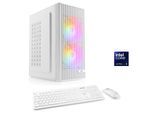 CSL Gaming-PC "Spectrum V25333W", weiß, Microsoft Windows 11 Home (64 Bit), 32 GB RAM 1.000 GB SSD, Desktop-PCs, Gaming-PC