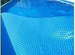 Solarabdeckplane MY POOL BWT, blau, B:800cm L:400cm, Polyethylen (PE), Planen, Solarabdeckplane, für Ovalformbecken, in versch. Größen