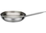 Bratpfanne GSW "LE CHEF", silber (silberfarben), Ø:24cm, Pfannen, Bratpfanne, Induktion