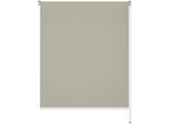 Seitenzugrollo "Tageslichtrollo Tizia", beige, B:100cm H:150cm, Polyester, SCHÖNER WOHNEN-KOLLEKTION, Rollos, Seitenzugrollo, geklebt, geklemmt, silberne oder weiße Rollo-Technik