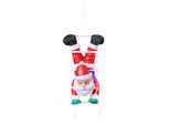 LED Dekofigur BONETTI "Weihnachtsmann kopfüber", bunt, H:110cm, Leuchten, LED Dekofigur, mit 30 bunten LEDs, Weihnachtsdeko aussen