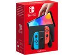 NINTENDO SWITCH Spielekonsole "OLED NEON Konsole r/b", rot (neon r, b), B:24,2cm H:1,39cm T:10,2cm, Spielekonsolen, Spielekonsole