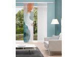 Schiebegardine VISION S "AQUA", multicolor, B:60cm H:260cm, Polyester, Polyester, Gardinen, Schiebegardine, digital bedruckt