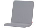 Sesselauflage SIENA GARDEN "ASTER, 100 cm", silber, B:48cm H:6cm T:100cm, Polyester, Polsterauflagen, Sesselauflage, Dessin Fish Bone, 100% recyceltem Polyester, in verschiedenen Farben