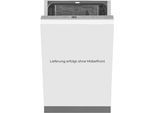 EXQUISIT vollintegrierbarer Geschirrspüler "EGSP2109-E-030E silber", Energieeffizienz: E, silber (silberfarben), B:44,8cm H:81,5cm T:55cm, Geschirrspüler, Kompakt und ideal für kleine, schmale Nischen, kleine(Single)Haushalte, vollintegrierbarer Geschirrspüler
