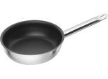 Bratpfanne ZWILLING "Pro", silber (silberfarben), B:21,8cm H:4,9cm L:40,1cm Ø:20cm, Pfannen, Bratpfanne, DuraslideUltraAntihaftbeschichtung, Induktion, Schüttrand