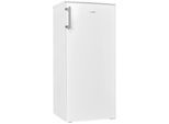 EXQUISIT Kühlschrank "KS185-4-HE-040E", Energieeffizienz: E, silber (weiß), Rechtsanschlag, Kühlschränke, Perfekte Kühlung für jede Küche: 190 L, schnell & flexibel einsetzbar, Kühlschrank