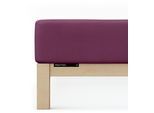 Bettlaken SCHLAFGUT "Frottex Spannbettlaken", lila (lila deep), L:200cm, Frottee, Obermaterial: 75% Baumwolle, 25% Polyester, Bettlaken, Bettlaken, MADE IN GREEN by OEKO-TEX