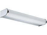 PAULMANN LED Wandleuchte "Spiegelleuchte Arneb IP44 Chrom 6,5W WhiteSwitch 2.700K", grau (chromfarben), 1, H: 4cm, 1 Stk., Leuchten, Spiegelleuchte Arneb IP44 Chrom 6,5W WhiteSwitch 2.700K, LED Wandleuchte