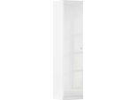 Mehrzweckschrank RAUCH "Garderobe Kleiderschrank Schrank Schuhschrank Putzschrank MINOSA", alpinweiß, hochglanz weiß, B:47cm H:197cm T:41cm, Holzwerkstoff, Schränke, Mehrzweckschrank, In 4 Breiten mit vielen Einlegeböden für viel Stauraum MADE IN GERMANY